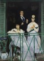 Der Balkon Realismus Impressionismus Edouard Manet